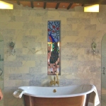 colorado springs stained glass bathroom