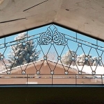 Colorado Springs Stained Glass Transom