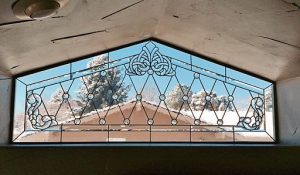 Colorado Springs Stained Glass Transom 