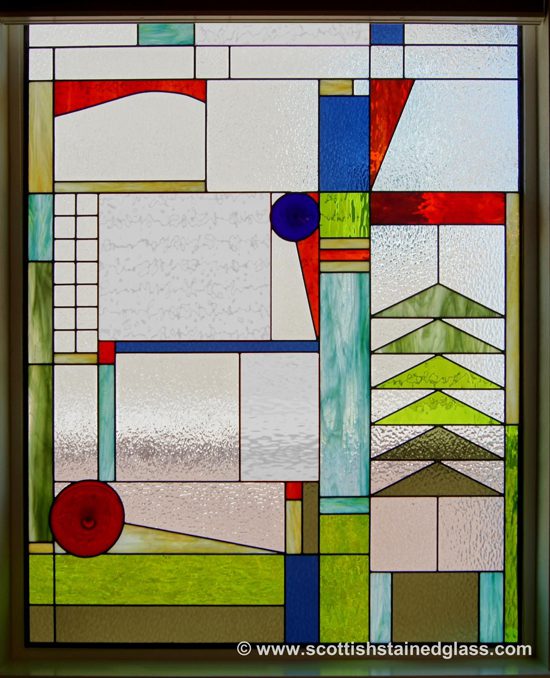 contemporary stained glass colorado springs