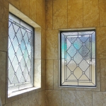 colorado springs custom stained glass bathroom