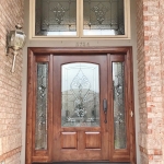 colorado springs custom stained glass door