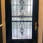 custom colorado springs stained glass door