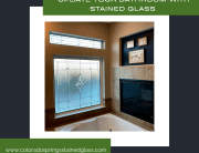 update bathroom stained glass colorado springs